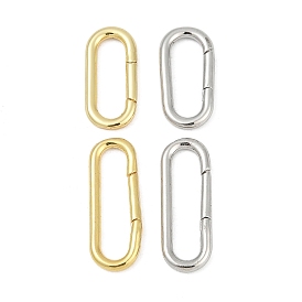 Латунные пружинные кольца, овальные, без кадмия и без свинца, стойки покрытие, долговечный