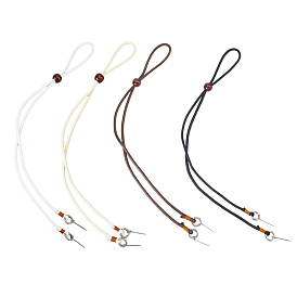 4 шт. 4 цветной вощеный полиэстеровый шнур для подбородка, съемный ремешок