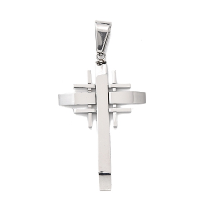 304 из нержавеющей стали большие кулоны, амулеты с иерусалимским крестом