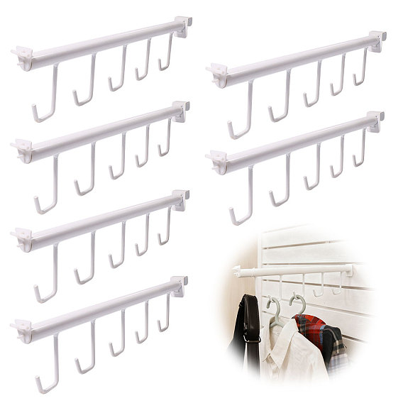 Железный крюк с 5-крючком, аксессуары для полок супермаркетов