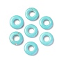 Natural Howlite Charms, Dyed, Ring