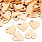 Blank Wood Cabochons, Heart