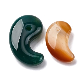 Природные подвески агат, окрашенная и подогревом, Магатама