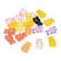 Bear Resin Cabochons, for Photo Pendant Craft Jewelry Making