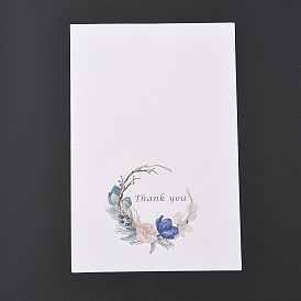 Paper Greeting Card, Word Rectangle Card