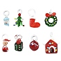 8 шт. 8 стили рождественские темы подвески ручной работы в стиле лэмпворк