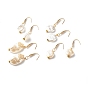 Nuggets ABS Plastic Imitation Pearl Beads Dangle Earrings, with 316 Surgical Stainless Steel Hooks