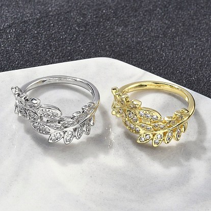 Манжеты из латуни с микро паве кубический цирконий для женщин, без кадмия, без никеля и без свинца, лист