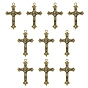 Zinc Alloy Pendants, Crucifix Cross