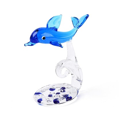 Украшения ручной работы в виде дельфинов и брызг, для домашнего украшения рабочего стола