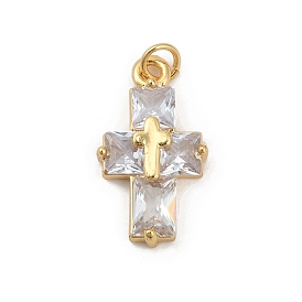 Стойки обшивки латунь кубического циркония подвески, без кадмия и без свинца, долговечный, с целью перехода в кольце, религия крест очарование