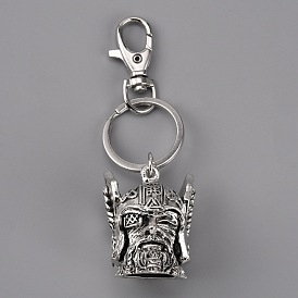 Alloy Keychains, with Iron Findings, Generals