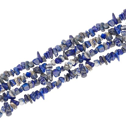 Natural Lapis Lazuli Chip Beads Strands