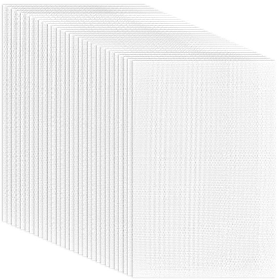 Пластиковые листы холста сетки, для вышивания, изготовление акриловой пряжи, трикотажные и вязаные проекты