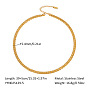 304 Stainless Steel Cuban Link Chain Necklaces