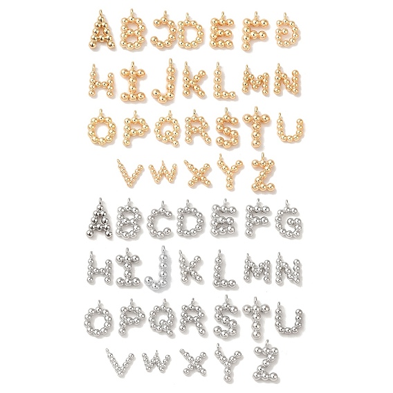 Латунные подвески, без кадмия, без никеля и без свинца, письмо амулеты