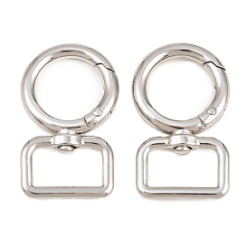 Застежками сплава поворотные, для сумок и чемоданов, кольцо