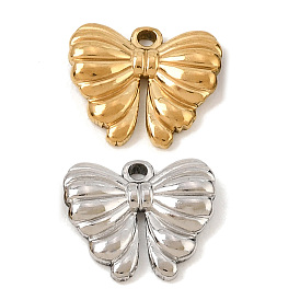 304 Stainless Steel Charms, Butterfly Charms
