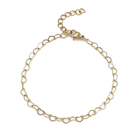 304 Stainless Steel Link Chains Bracelets for Women