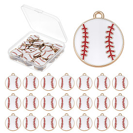 75 шт. подвески из сплава и эмали на тему спортивных товаров, большой теннис