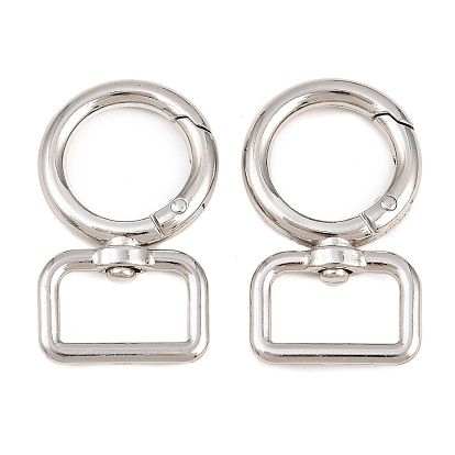 Застежками сплава поворотные, для сумок и чемоданов, кольцо