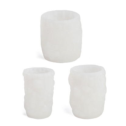 Силиконовые формы для свечей своими руками, для изготовления свечей, белые