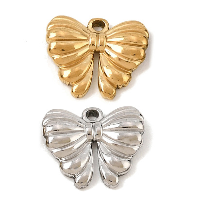 304 Stainless Steel Charms, Butterfly Charms
