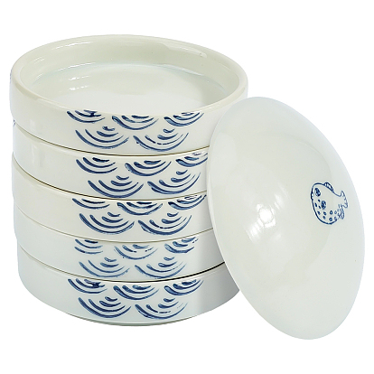 6 шт. палитра цветов керамики, круглые