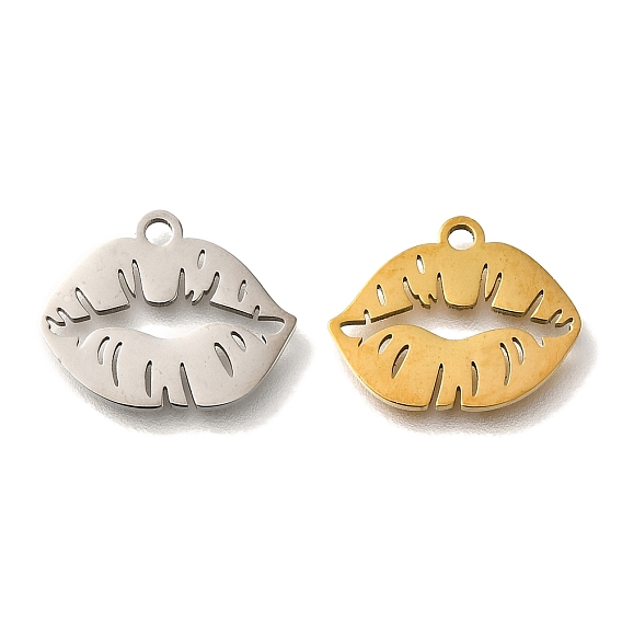 201 подвески из нержавеющей стали, губы прелести