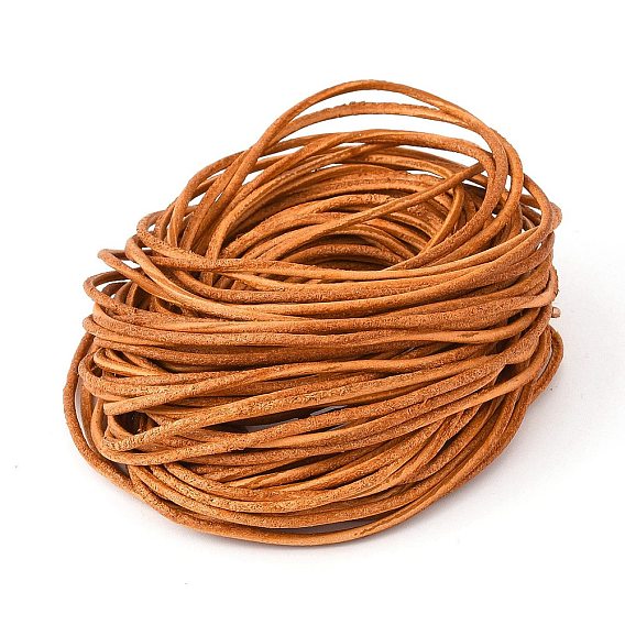 Шнур натуральной кожи, кожаный шнур ювелирных изделий