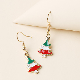 Charming Christmas Tree Earrings - Delicate and Stylish Holiday Jewelry