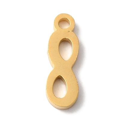 Вакуумное покрытие pvd 304 подвески из нержавеющей стали, лазерная резка, прелести бесконечности