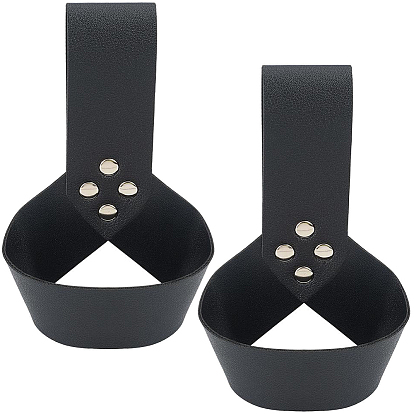 Ножны для ножей и мечей из искусственной кожи, держатель поясного ремня, аксессуары для ретро средневекового костюма, Сплав с поиска