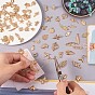 96Pcs Alloy Pendants, for Jewelry Necklace Bracelet Earring Making Crafts, Mixed Shapes