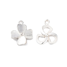925 Sterling Silver Clover Charms