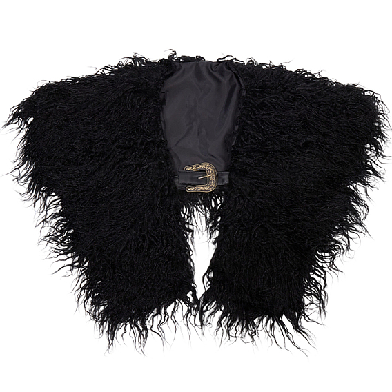 Шали из искусственной шерсти, с ремнями из искусственной кожи