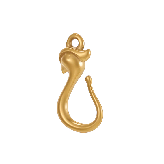 304 из нержавеющей стали застежками крюк, ионное покрытие (ip)