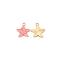 Zinc Alloy Enamel Penadnt, Starfish