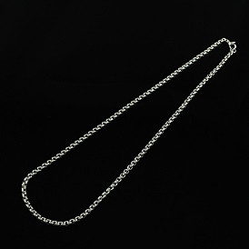 304 из нержавеющей стали венецианские ожерелья цепи, с омаром застежками, 20.4 дюйм (51.8 см)