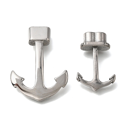 304 крюк из нержавеющей стали, для изготовления кожаных браслетов