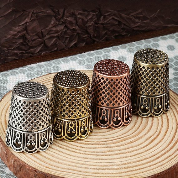 Латунный наперсток для защиты пальцев, протектор наперстка для пальцев, щиток булавки иглы партнер для инструментов для поделок своими руками