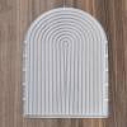 Силиконовые формы для подноса своими руками, формы для литья смолы, Радужная арка в богемном стиле