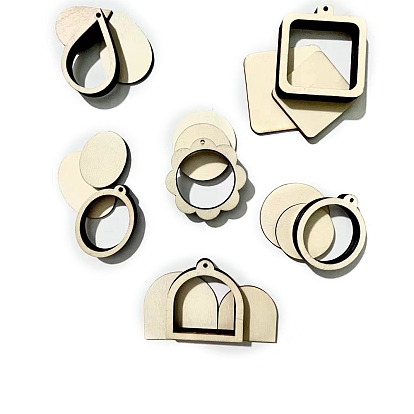 Медведь/кошка/кролик/плоские круглые/цветочные/квадратные/овальные деревянные пяльцы для вышивки крестиком, вышитая рамка дисплея, аксессуары для швейных инструментов