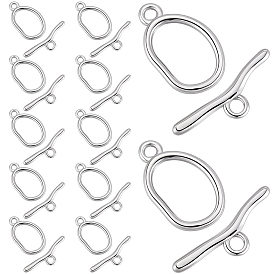 12 сумки 304 застежки-крючки из нержавеющей стали, овальные