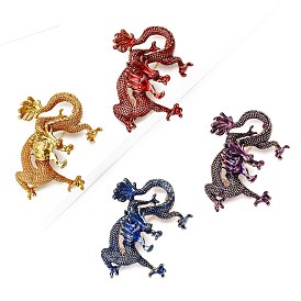 Enamel Pin, Alloy Brooch for Backpack Clothes, Dragon