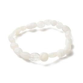 Natural Mixed Stone Beads Stretch Bracelet for Kids