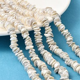 Натуральный жемчуг в стиле барокко кеши, культивированный пресноводный жемчуг, диск, класс 8а+