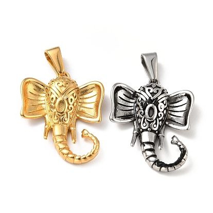 Вакуумное покрытие pvd 304 подвески из нержавеющей стали, слон