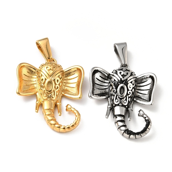 Вакуумное покрытие pvd 304 подвески из нержавеющей стали, слон