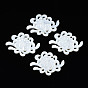 Cabochons naturelles de coquillages blancs, fleur